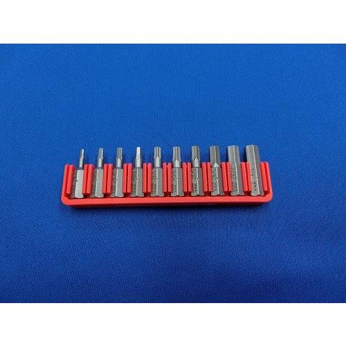 Wera 1/4”Hexビットセット【インチ】ケース付　Wera10本ビットセットA