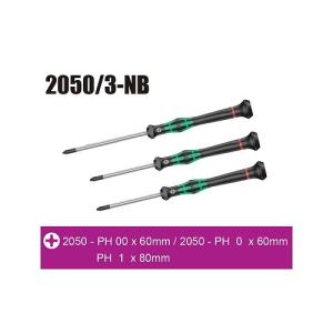 Wera   2050/3-NB  精密ドライバープラスドライバーセット