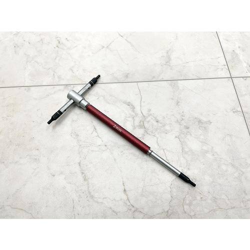 早回し用チューブ付T型スライドレンチ【2mm】AMB-I0034