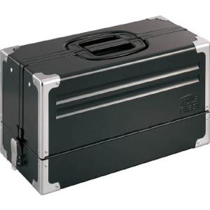 ＴＯＮＥ　ツールケース（メタル）　Ｖ形３段式　マットブラック