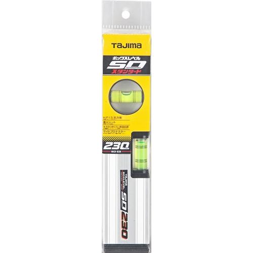 ボックスレベル 水平器 スタンダード 230mm BX2-S23 タジマ