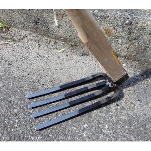 鍬、四本鍬信州型 　手打ち一級品