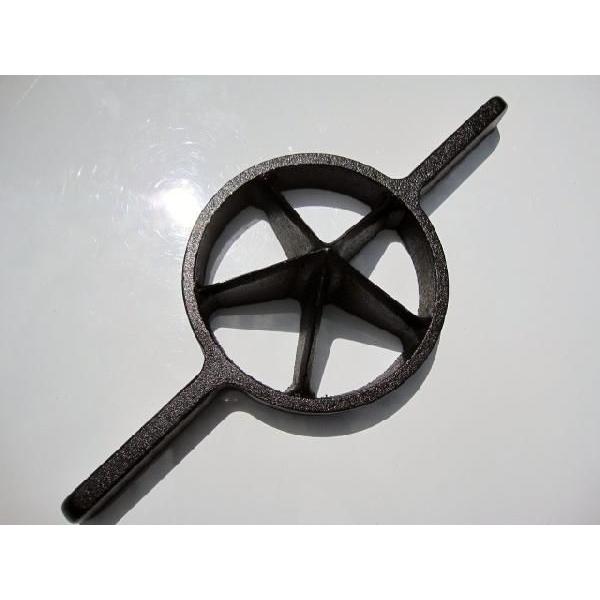 竹割５つ割　小 120mm  鋳物製
