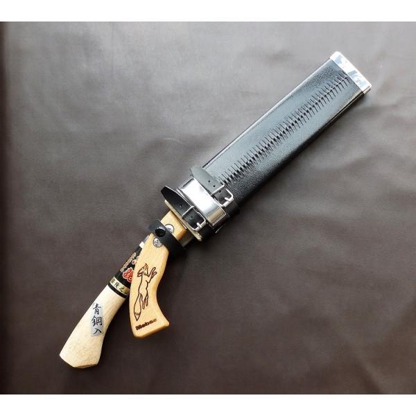 ナタ・鋸セット二丁差し（ 210mmｘ270mm）鉈は土佐の一級品