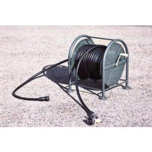 ホースリール耐圧防藻ホース50m付メガスチール　日之出化成