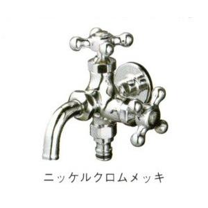 カクダイ 水栓金具 カクダイ 705-016-CU 双口ホーム水栓 レトロ カクダイ 水栓金具 カクダイ 705-016-CU 双口ホーム水栓 レトロ