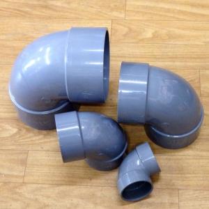 VU継手 VU-DL75 排水パイプ継手 90°エルボ 1個 VUDL75 : プロヤマ