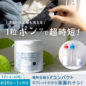 ホタテ貝の洗濯洗剤 洗濯機に1粒入れるだけ タ...の詳細画像1