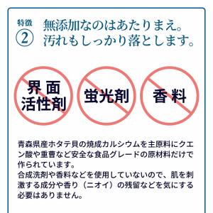ホタテ貝の洗濯洗剤 洗濯機に1粒入れるだけ タ...の詳細画像4