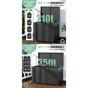 PROBASTO 屋外 ゴミ箱 ゴミステーショ...の詳細画像2