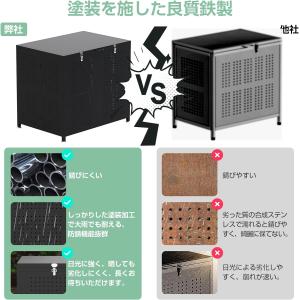 PROBASTO 屋外 ゴミ箱 ゴミステーショ...の詳細画像4
