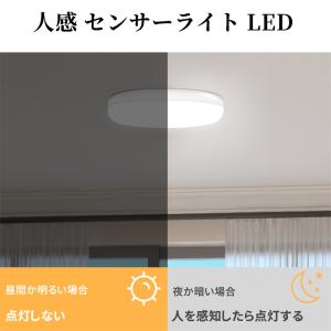 「PROBASTO」人感 センサーライト LED 明暗センサー 室内 1個セット 2色 100w相当 簡単取り付け 玄関 階段 廊下 天井 照明 自動点灯 感知 省エネ