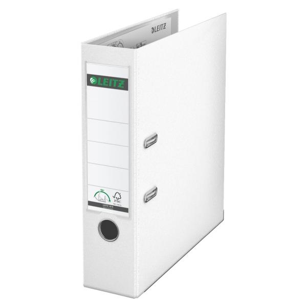 LEITZ ライツ　レバーアーチファイル81mm/A4/ホワイト【まとめ買い20冊】1010-50-...