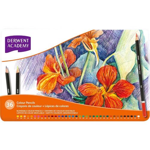 【まとめ買い2ケースセット・在庫限り50％OFF】DERWENTダーウェント・アカデミー　カラーペン...