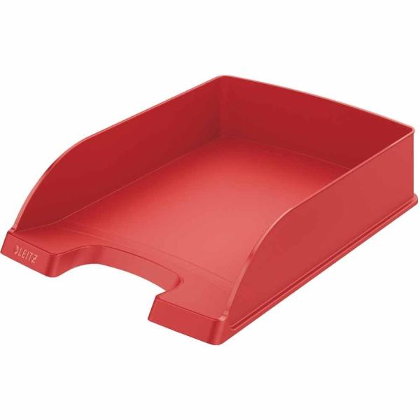 【まとめ買い6個入】LEITZ　ライツ　プラス　レタートレー　スタンダード　レッド　5227-10-...