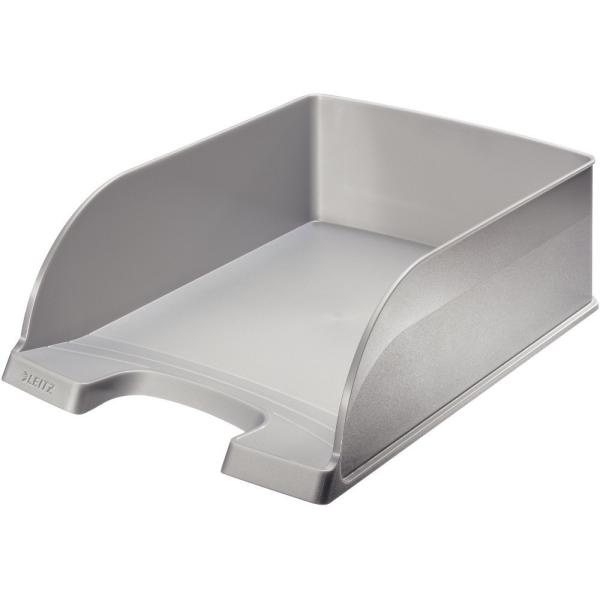 【まとめ買い4個入】LEITZ　ライツ　プラス　レタートレー　ジャンボ　グレー　5233-00-85