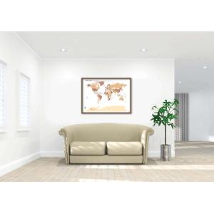 PROCEEDX美しい世界地図 パステルカラー...の詳細画像3