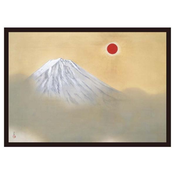 proceedx　名画 絵画ポスター　pro-2045　乾坤輝く/横山大観額フレーム付　送料無料　　...