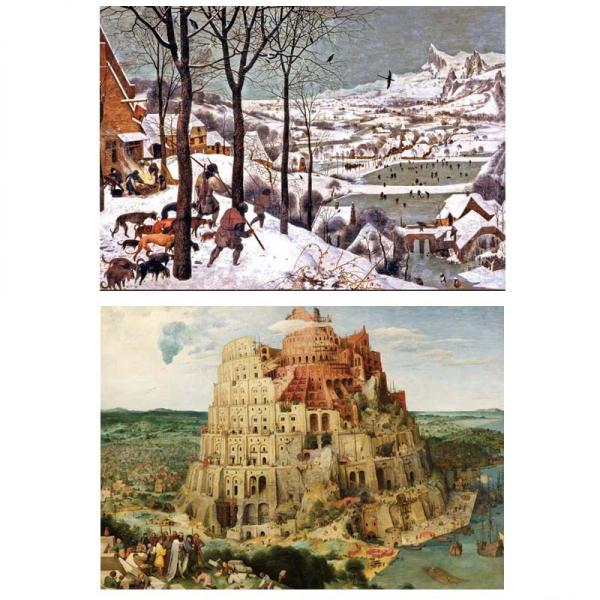 proceedx　名画 3129 絵画お値打ち２枚セット9　ブリューゲル　プレゼント