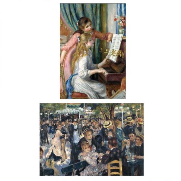 proceedx　名画 3134 絵画お値打ち２枚セット14　ルノワール　プレゼント