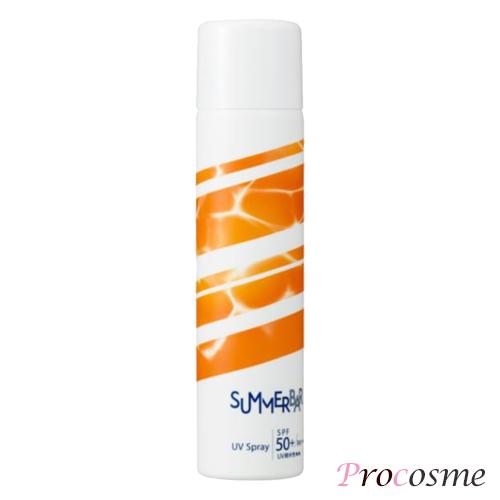 デミ サマーバー UVスプレー 80g｜ベルガモットティーの香り SPF50+ PA++++ 耐水性...