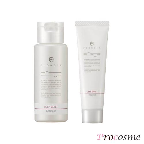 デミ フローディア ディープモイスト シャンプー 50ml + トリートメント 50g｜送料無料 セ...