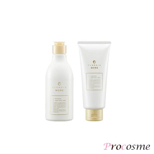 デミ フローディアモア リペアコンクメルティー シャンプー 250ml+トリートメント 200g