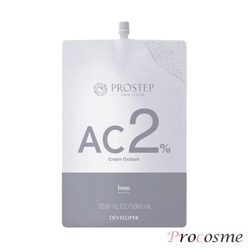 ホーユー プロステップ クリームオキシダン AC2% 2剤 1000ml｜医薬部外品
