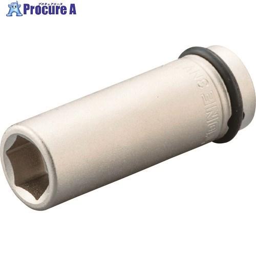 TONE インパクト用ロングソケット 対辺寸法21mm 差込角9.5mm  ■▼105-9737 H...