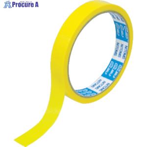 ニトムズ PEクロステープ 15mmx10m 黄   114-4715 J6811  1巻