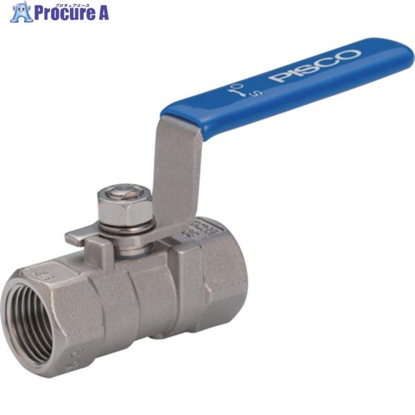 PISCO 切換弁 SUS316相当ボールバルブ 1ピース、レデューストボアタイプ  ▼114-48...