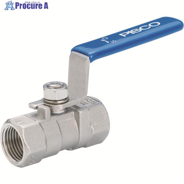 PISCO 切換弁 SUS316相当ボールバルブ 1ピース、レデューストボアタイプ  ▼114-48...