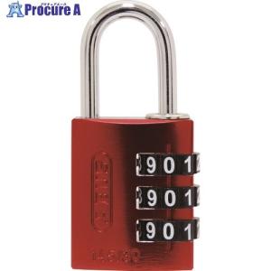 ABUS ナンバー可変式ダイヤル錠 145-BigD/30 RED 幅31mm ツル径5mm レッド  ▼114-7802 145-BIGD/30 RED  1個｜procure-a