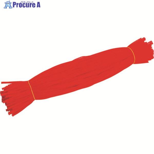 TRUSCO みかんネット 長さ45cm 赤 100本入  ▼114-8327 BESN-100-R...
