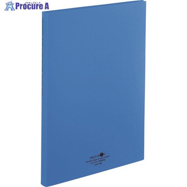 LIHIT 名刺用ファイル A4/名刺帳(ポケット交換タイプ) 収納数300カード 青  ▼115-...