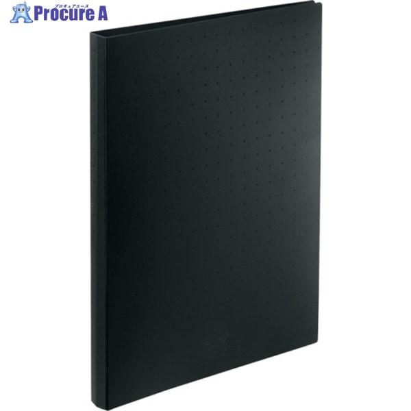 LIHIT 名刺用ファイル A4/名刺帳(ポケット交換タイプ) 収納数500カード 黒  ▼115-...