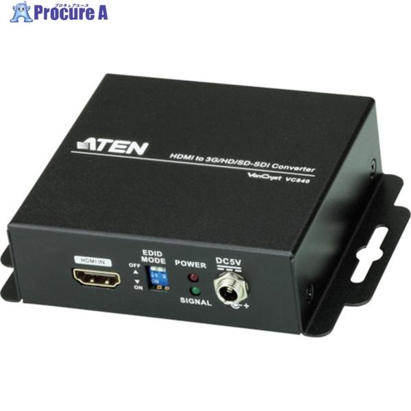 ATEN ビデオ変換器 HDMI to 3G/HD/SD-SDIタイプ  ▼115-3006 VC8...