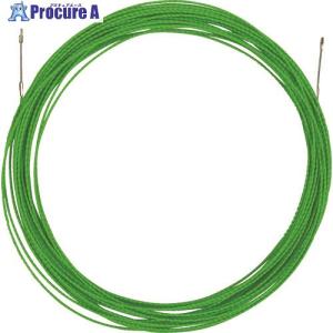 TRUSCO 呼線 Φ4mm×15m 緑  ▼115-3328 TS4015  1本｜procure-a