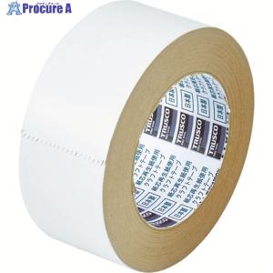TRUSCO カラークラフトテープ 幅50mmX長さ50m ホワイト   115-8513 TKT-50-W  1巻