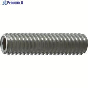 TRUSCO 六角穴付止めねじ 平先 ステンレス M4×20 30本入