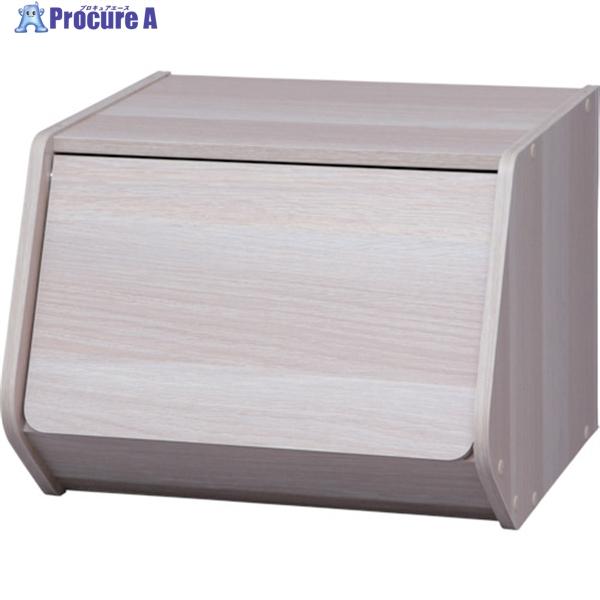 IRIS 226660 スタックボックス 扉付き  ▼121-6618 STB-400D-N  1個