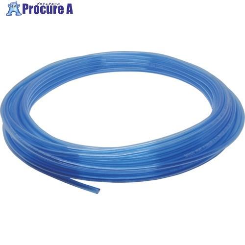 PISCO 空気専用ポリウレタンチューブ クリアブルー 10×6.5mm 100m  ■▼123-2...
