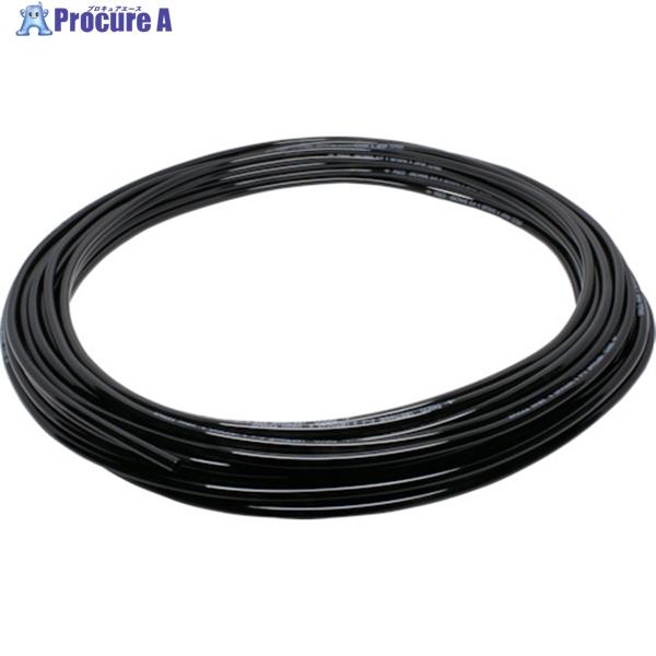 PISCO 空気専用ポリウレタンチューブ ブラック 6×4mm 20m  ▼123-2902 UBT...