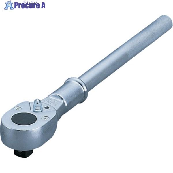 TONE ラチェットハンドル 歯数24枚 差込角19.0mm 全長400mm  ▼123-3017 ...