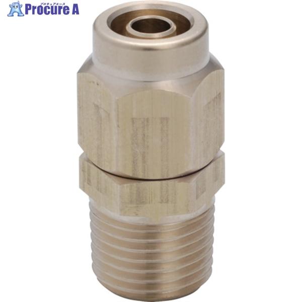 PISCO チューブフィッティング ブラス締付継手 ストレート  ▼124-1713 NKC0860...