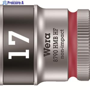 Wera 8790 HMB HFソケット 3/8 17.0mm ▼125-6368 003751 1個