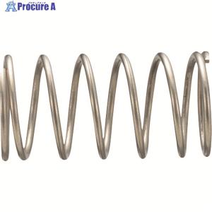 TRUSCO ステンレス圧縮コイルばね D22Xd1.8XL85(3個入り) ▼125-7196 TSS-55233 1パック
