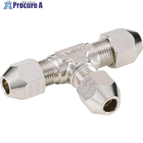 Fujikin 黄銅製リングジョイント継手_2.94MPa_RT  ▼126-4372 RT-10-...