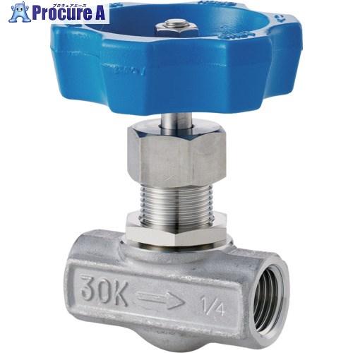 Fujikin SUS鋼製ニードルストップバルブUS13PDR  ▼126-4446 US-13PD...