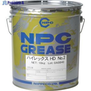 日本グリース ニグルーブ MP-DX (No.3) ベアリンググリス 16kg ペール